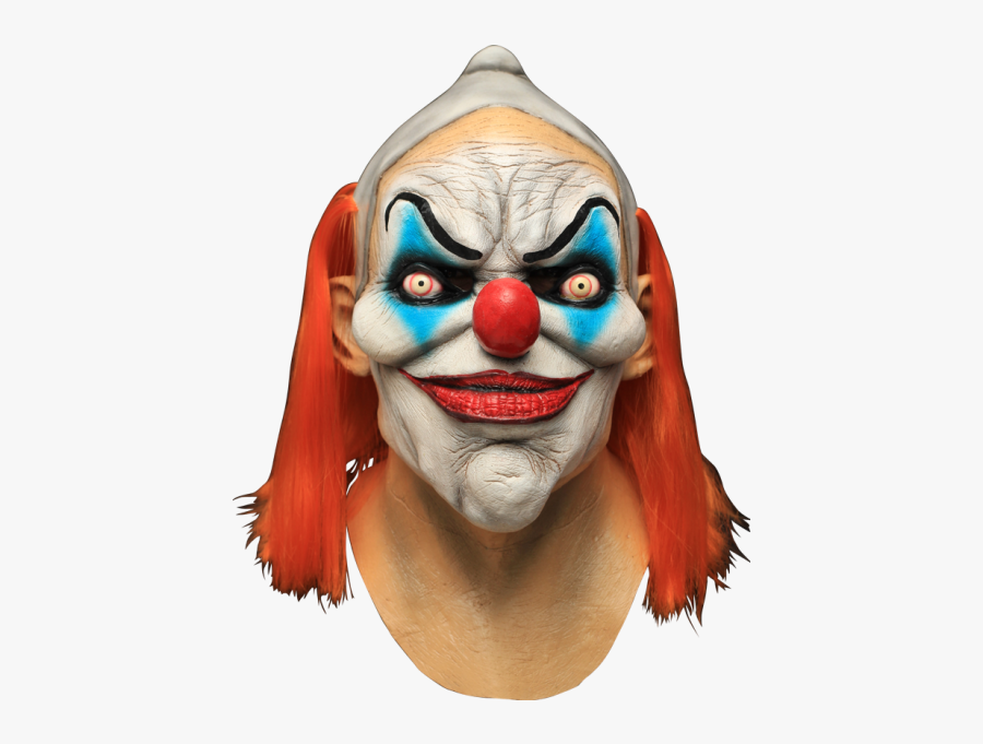Dexter Clown Evil Overhead Latex Costume Mask Mens - Freaky Circus Png, Transparent Clipart