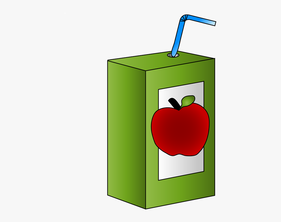 Transparent Carton Png - Apple Juice Box Clipart, Transparent Clipart