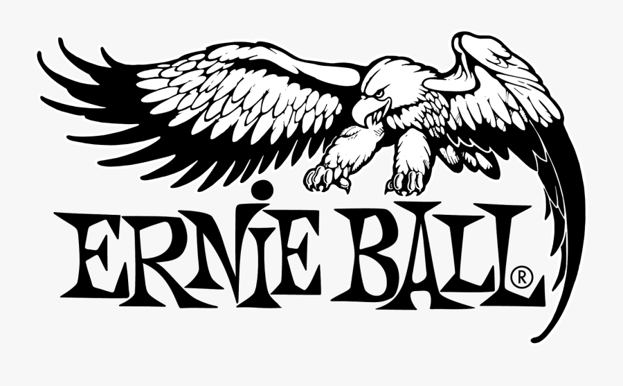 Ernie Ball Eagle Black - Ernie Ball Eagle Logo, Transparent Clipart