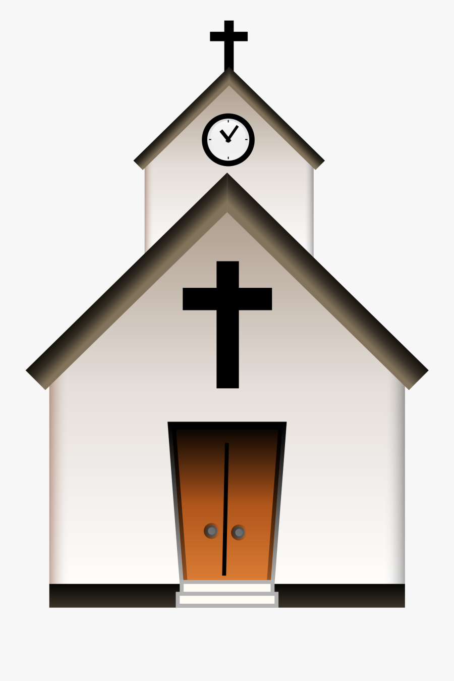 Chapel Clipart Christmas Church Service - Church Building Logo Clipart, Transparent Clipart