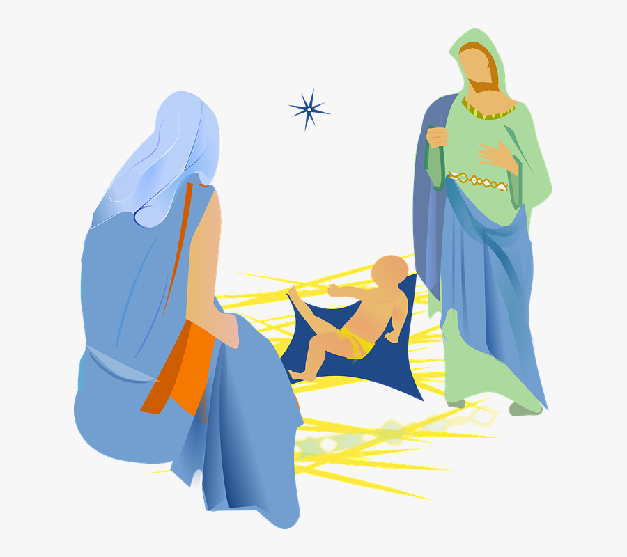 Bible, Christian, Christmas, Jesus, Joseph, Mary - Christmas Christian Png, Transparent Clipart