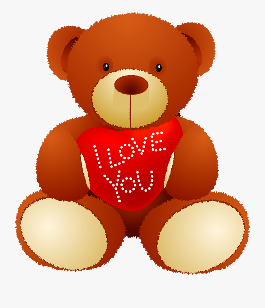 I Love You Teddy-bear - Love Teddy Bear Png is a free transparent backgroun...