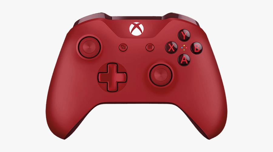 Xbox Controller Png - Xbox One S Controller Red, Transparent Clipart