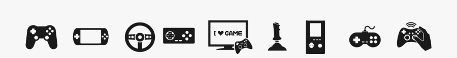 Game Controller, Transparent Clipart