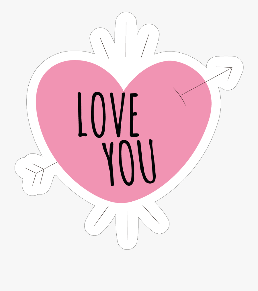 Collection Expressions - Love-you - Heart, Transparent Clipart