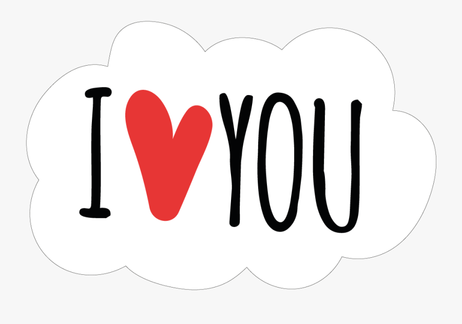 I Love You - Love, Transparent Clipart