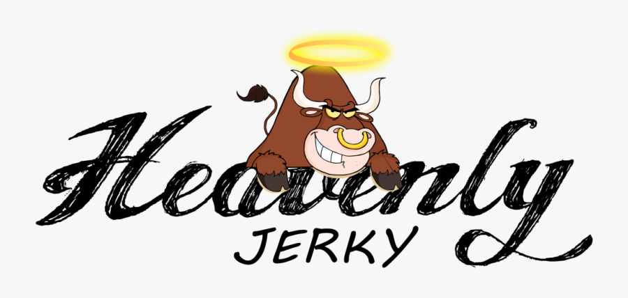 Logo White - Heavenly Jerky, Transparent Clipart