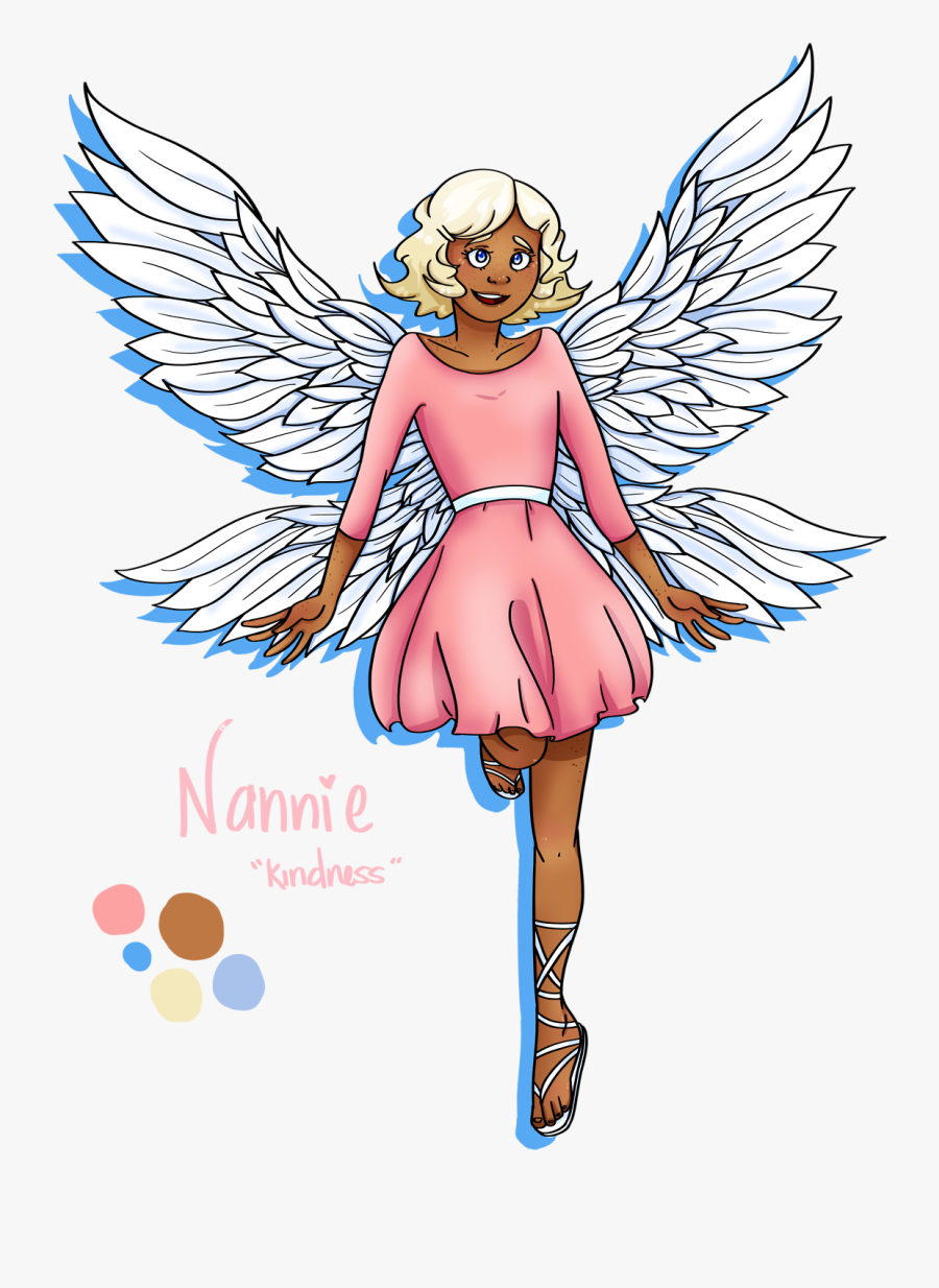 Ok But Imagine The Seven Heavenly Virtues As Angels - Fairy, Transparent Clipart