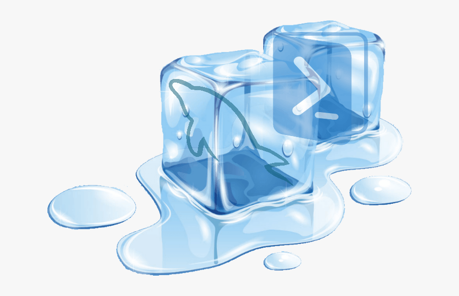 Cartoon Ice Cube Water Png, Transparent Clipart