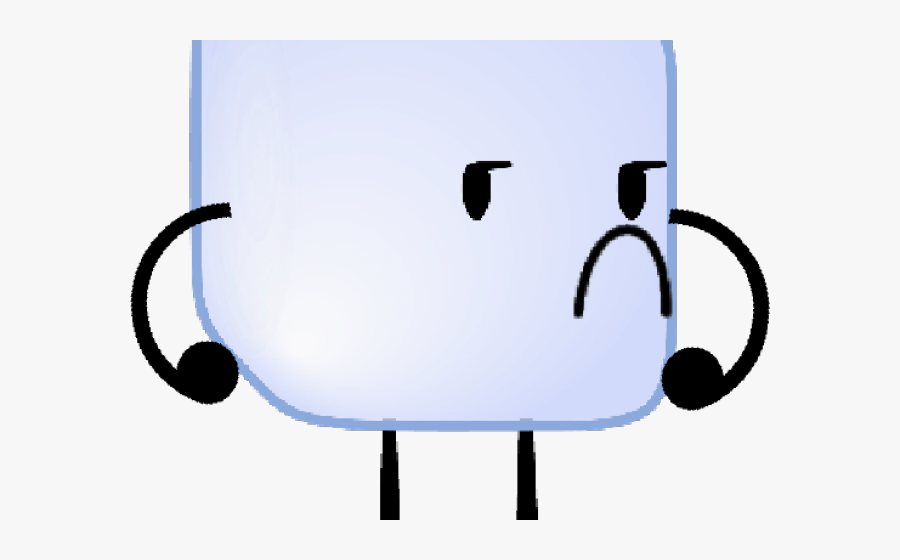 Ice Cube Clipart Cube Object - Bracelety Bfdi Ice Cube Bfb, Transparent Clipart