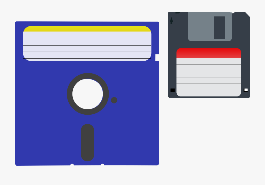 Clipart - - Floppy Disk Vector Png, Transparent Clipart