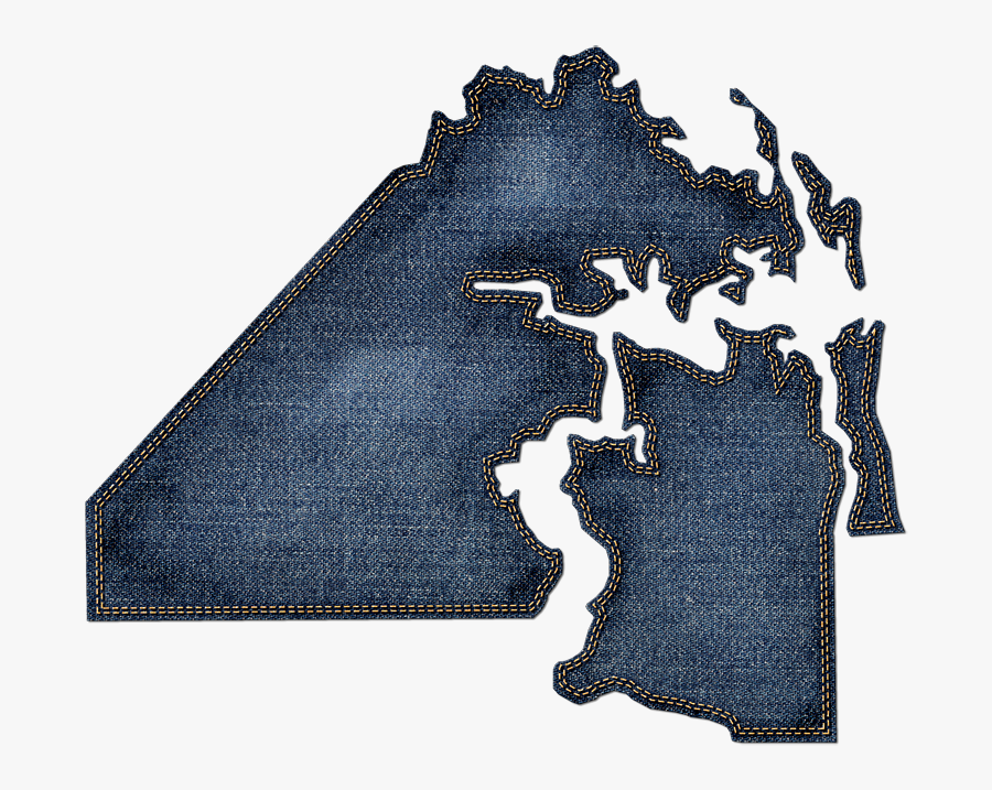 Duval County Outline, Transparent Clipart