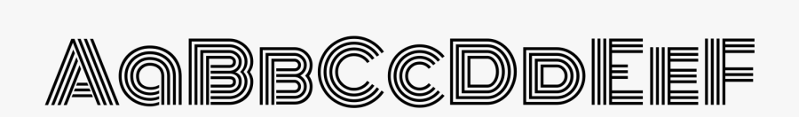 Clip Art Great Gatsby Font Generator - April Dsp, Transparent Clipart