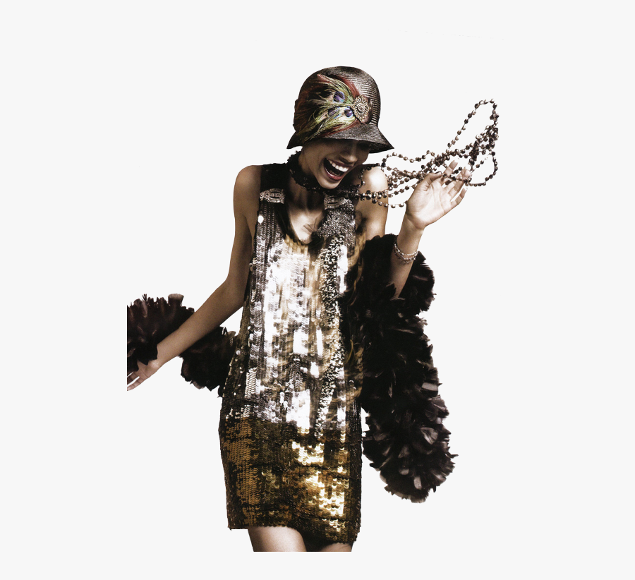 1920s The Great Gatsby Roaring Twenties Jazz Age Flapper - Gatsby Png, Transparent Clipart