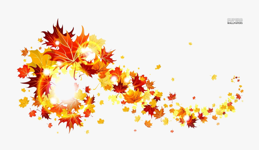 Fall Border Foliage Clipart Transparent Png - Transparent Fall Leaves, Transparent Clipart