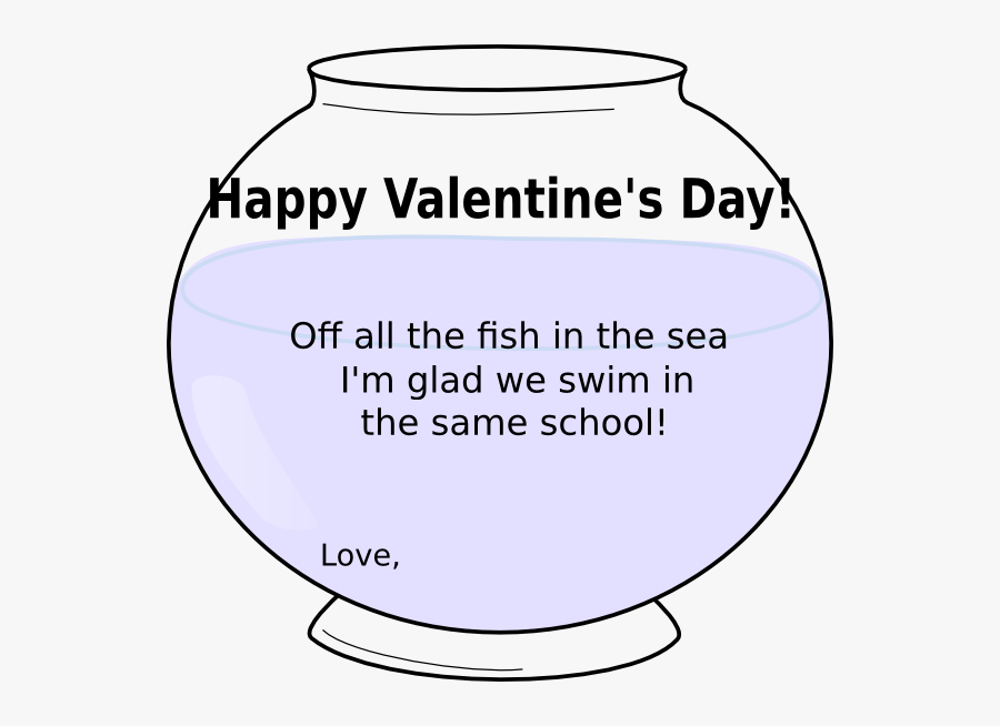 Fish Bowl Clipart, Transparent Clipart