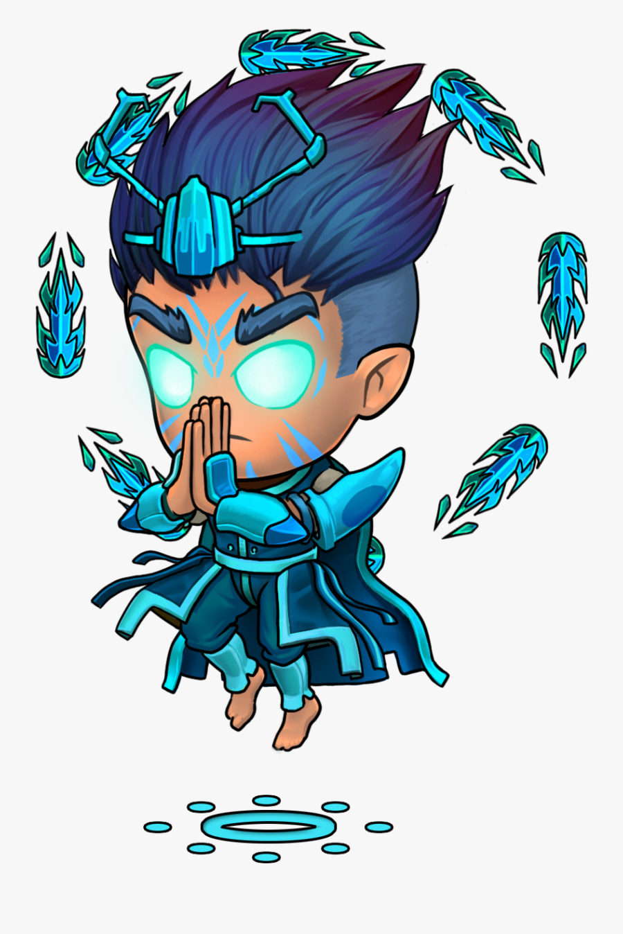 Great Teacher Aang - Illustration, Transparent Clipart