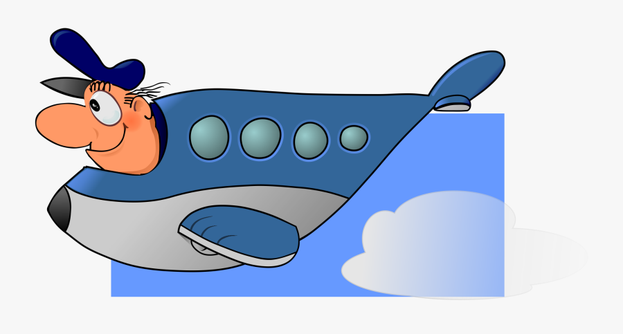 Fishbowl Cliparts 7, Buy Clip Art - Airplane, Transparent Clipart