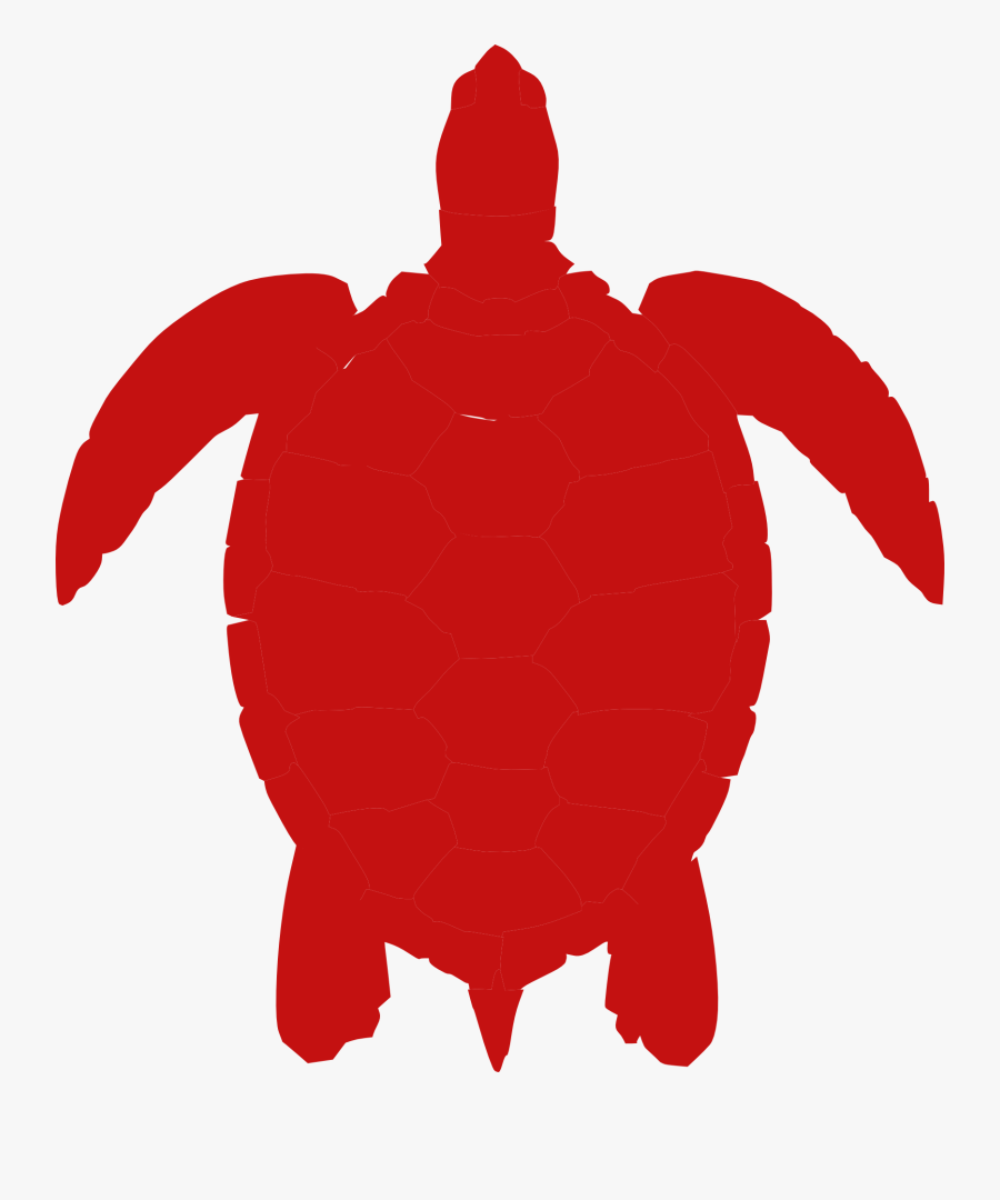 Sea Turtle Silhouette Png, Transparent Clipart
