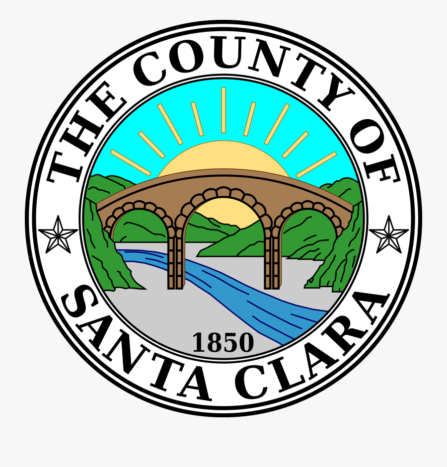 Santa Clara County California, Transparent Clipart