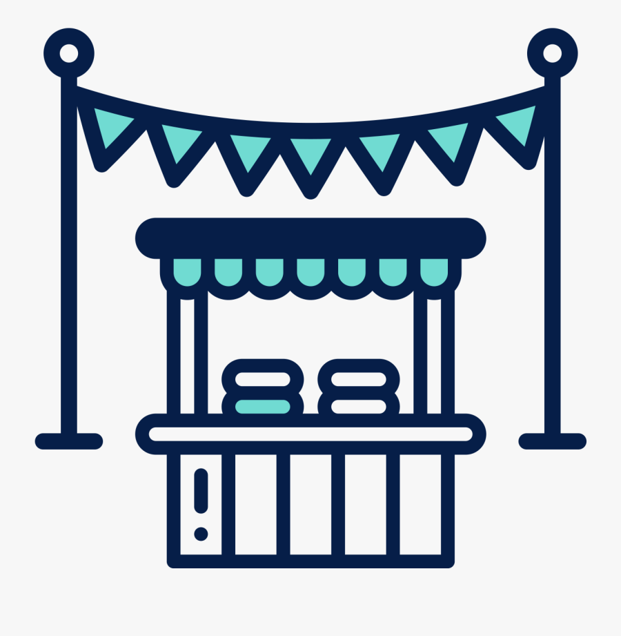 Icono De Quiosco Png, Transparent Clipart
