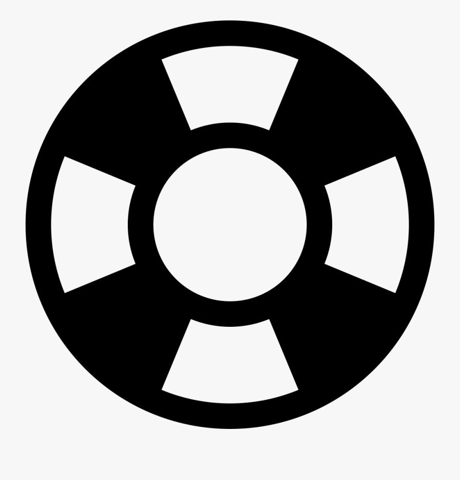 Lifesaver - Circle, Transparent Clipart