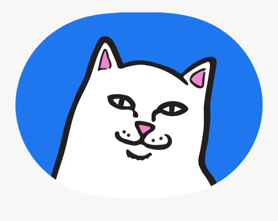 Clip Art Royalty Free Ripndip Logos Stickers - Ripndip Cat, Transparent Clipart