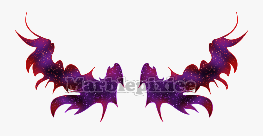 [closed] Rip In The Universe/demon Wings Adoptable - Illustration, Transparent Clipart