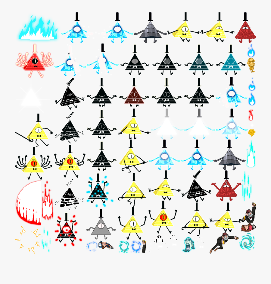 10ienve ] - Gravity Falls Take Back The Falls Sprites, Transparent Clipart