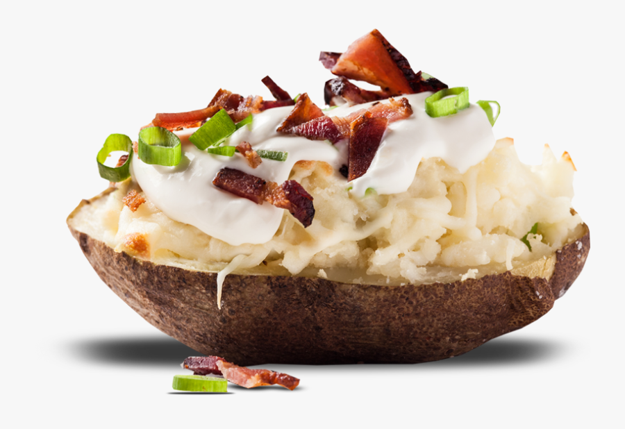 Fully Loaded Baked Potato - Loaded Baked Potato Png, Transparent Clipart