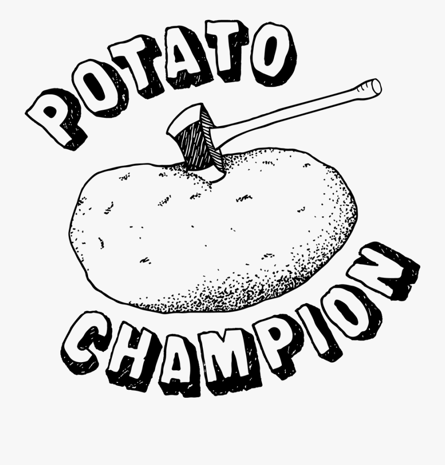 Transparent Clipart Baked Potato - Potato Champion, Transparent Clipart