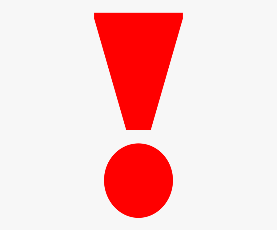 Duży Wykrzyknik, Transparent Clipart