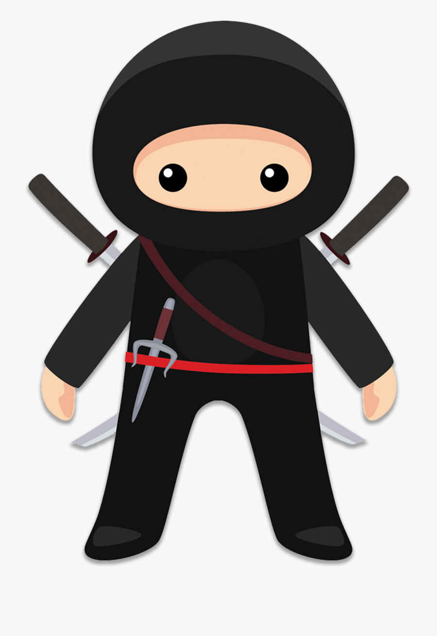 Ninja Clipart Turkey - Cute Ninja, Transparent Clipart