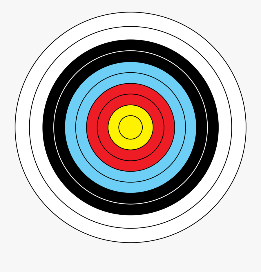 There"s Another Side To The Same Coin Known As "ironic - Archery Target Free Download, Transparent Clipart