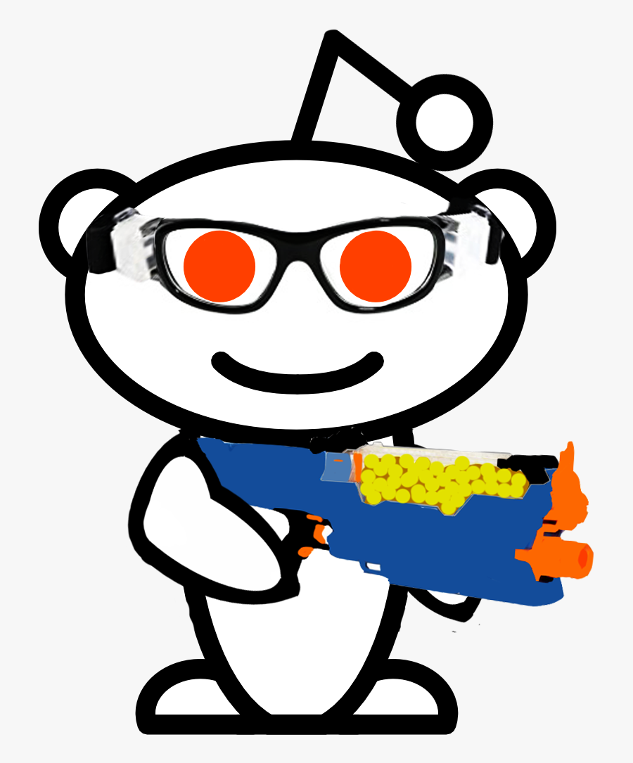 Reddit Alien, Transparent Clipart