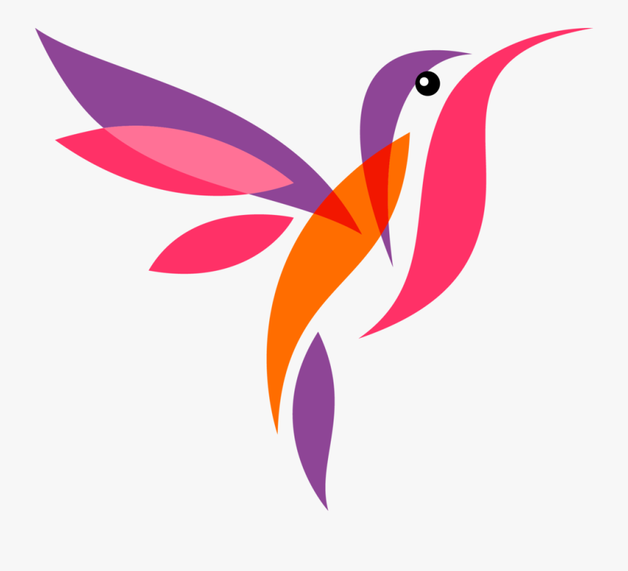 Hummingbird - Bird - Desenhos De Beija Flor Estilizado, Transparent Clipart