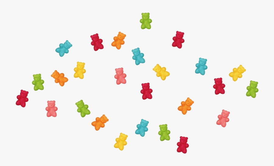 Gummy Bear Clip Art Image Transparent Background Bears - Lluvia De Dulces Animados, Transparent Clipart