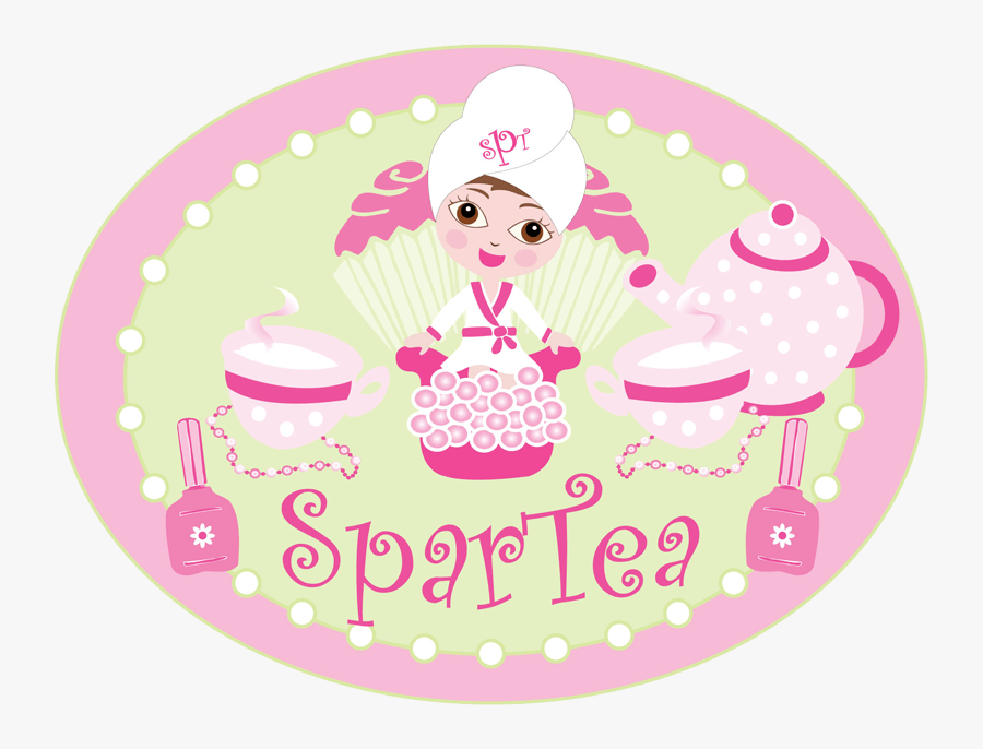 Spa & Tea Party Theme, Transparent Clipart