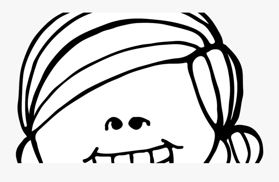Transparent Melonheadz Clipart Black And White - Girl Beach Clipart Black And White, Transparent Clipart
