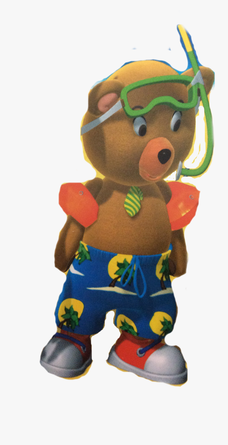 Master Tubby Bear Beach - Baby Toys, Transparent Clipart