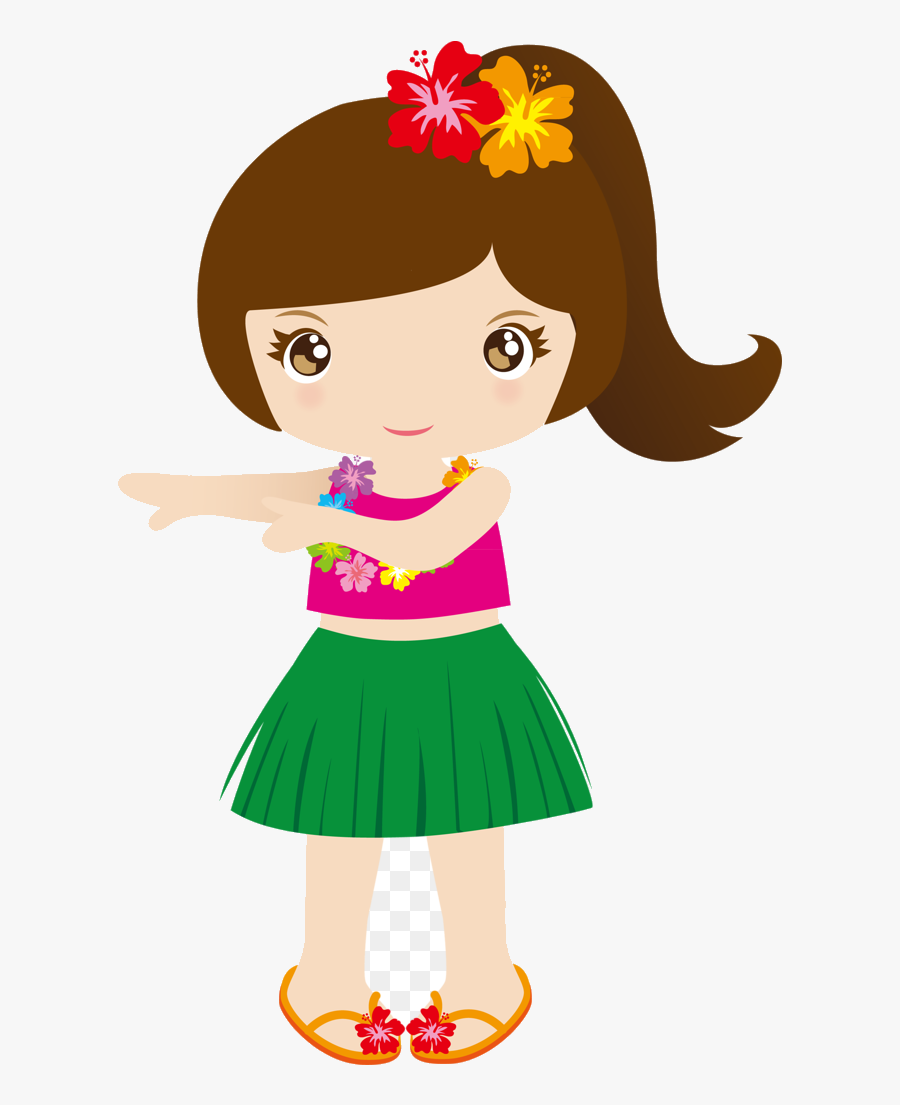 June Clipart Moana Transparent Free For Png - Hawaiian Girl Clipart Png, Transparent Clipart