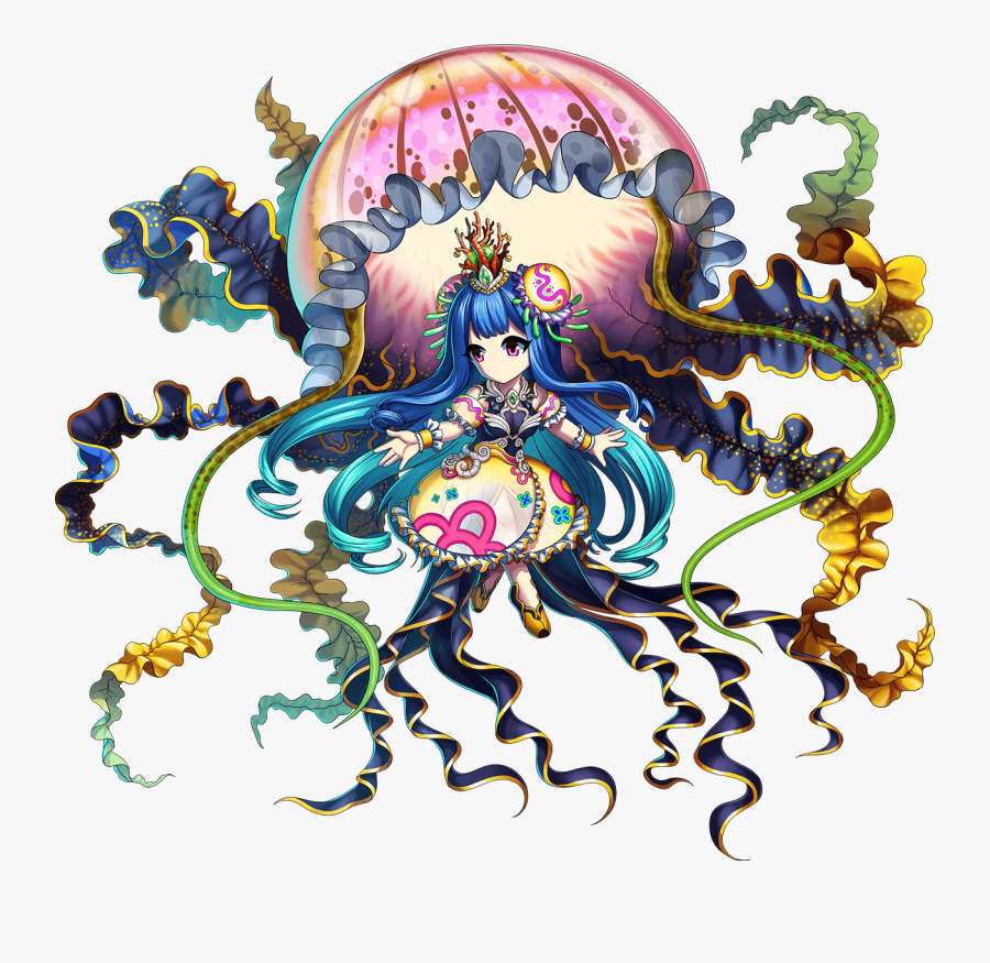 Unit Ills Thum - Brave Frontier Jelly Princess Chryssa, Transparent Clipart