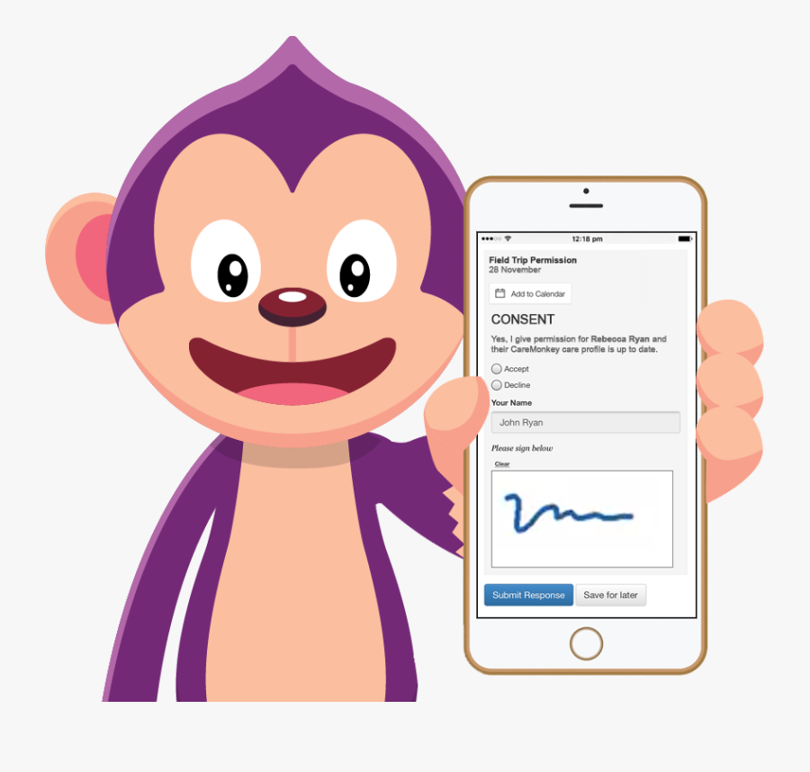 Sign Up As A Parent - Caremonkey, Transparent Clipart