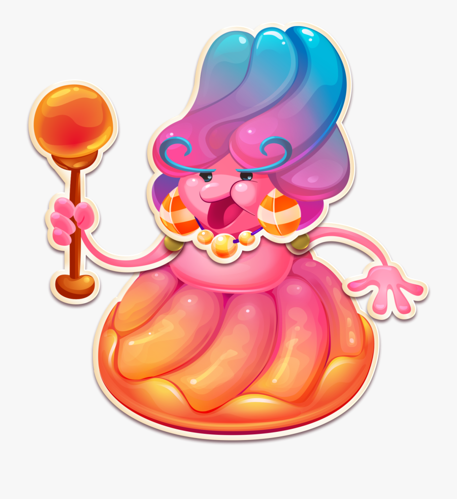 Jelly Queen Candy Crush Jelly, Transparent Clipart