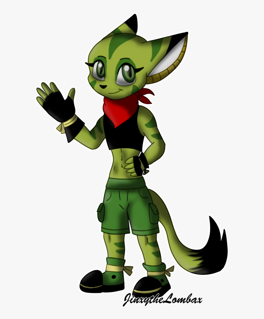 Carol The Wildcat By Jinxythelombax - Cartoon, Transparent Clipart