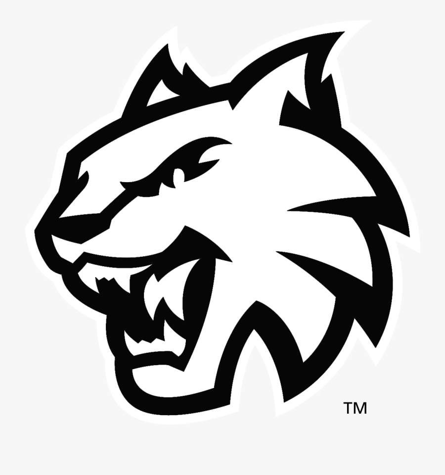 Wildcats Black And White Transparent, Transparent Clipart