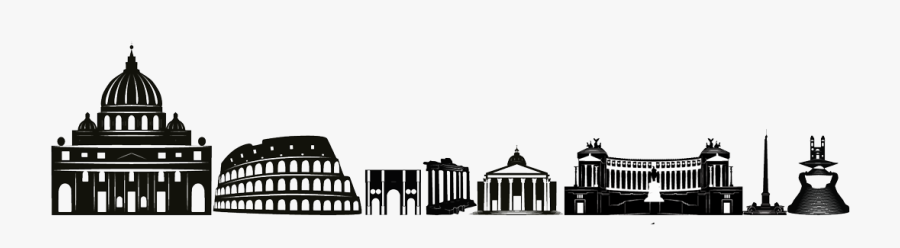 Paris Madrid Roma Lisboa, Transparent Clipart