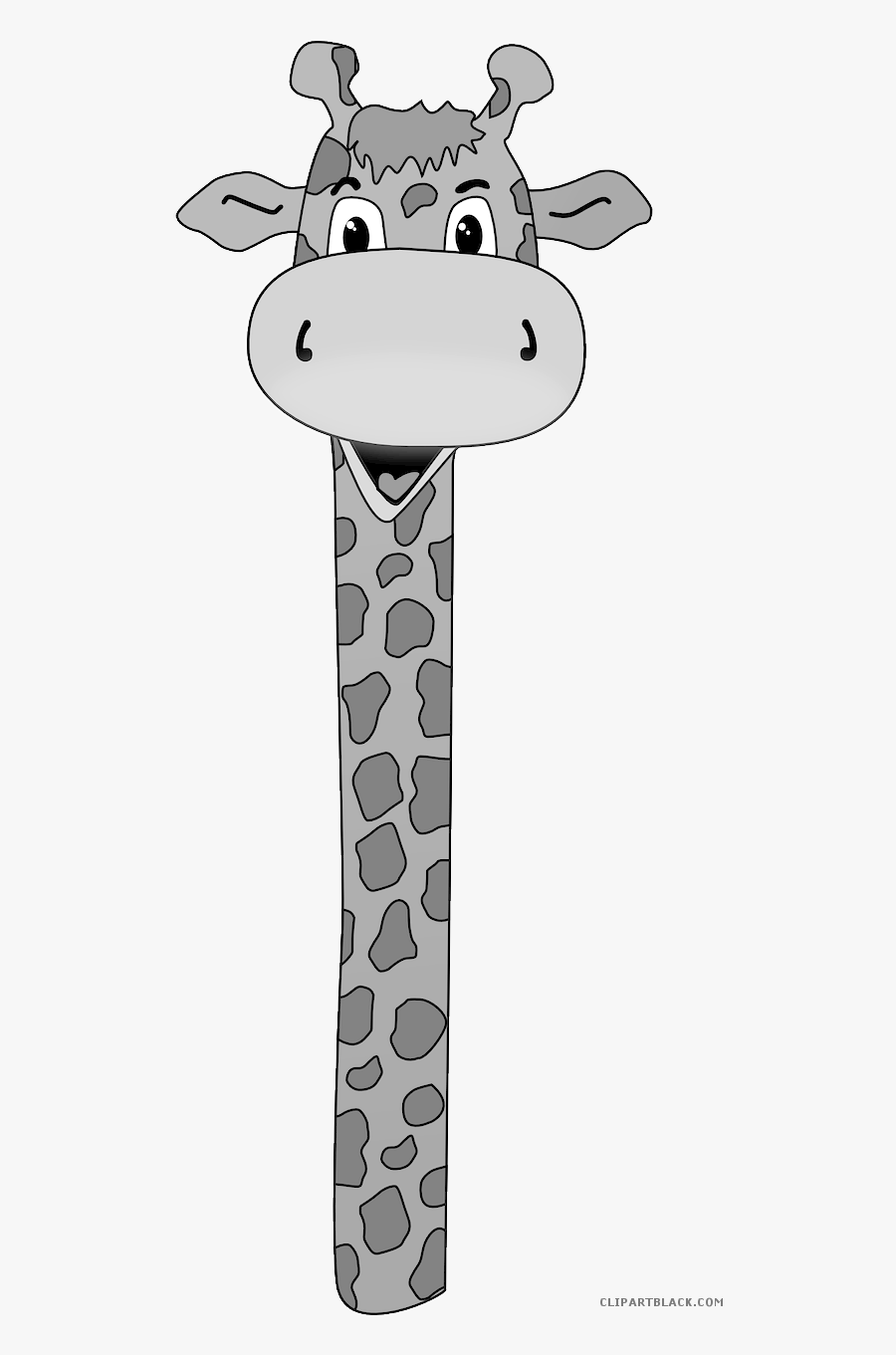 Transparent Giraffe Head Png - Giraffe Neck Clipart, Transparent Clipart