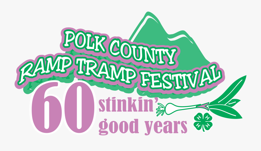 Polk County Ramp Tramp 60 Stinkin Goood Years, Transparent Clipart