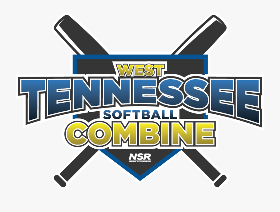 Nsr"s West Tennessee Softball Combine Logo, Transparent Clipart